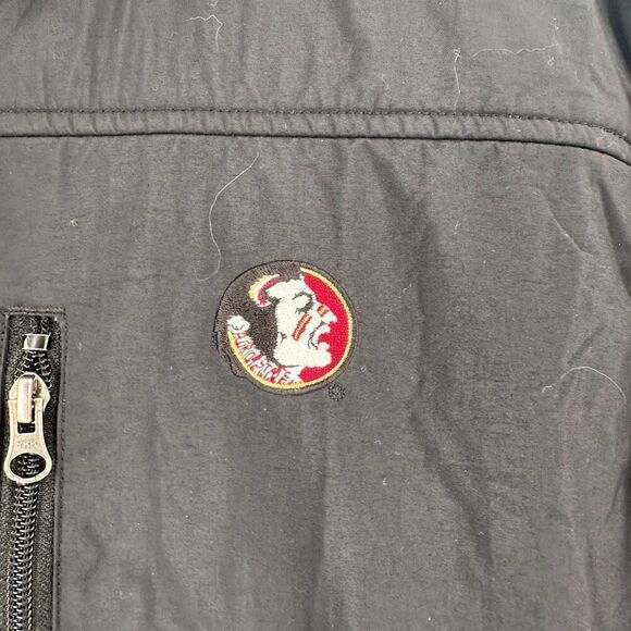 COLUMBIA Womens Florida State Seminoles Flanker III Fleece Full-Zip Jacket Large - Picture 7 of 12